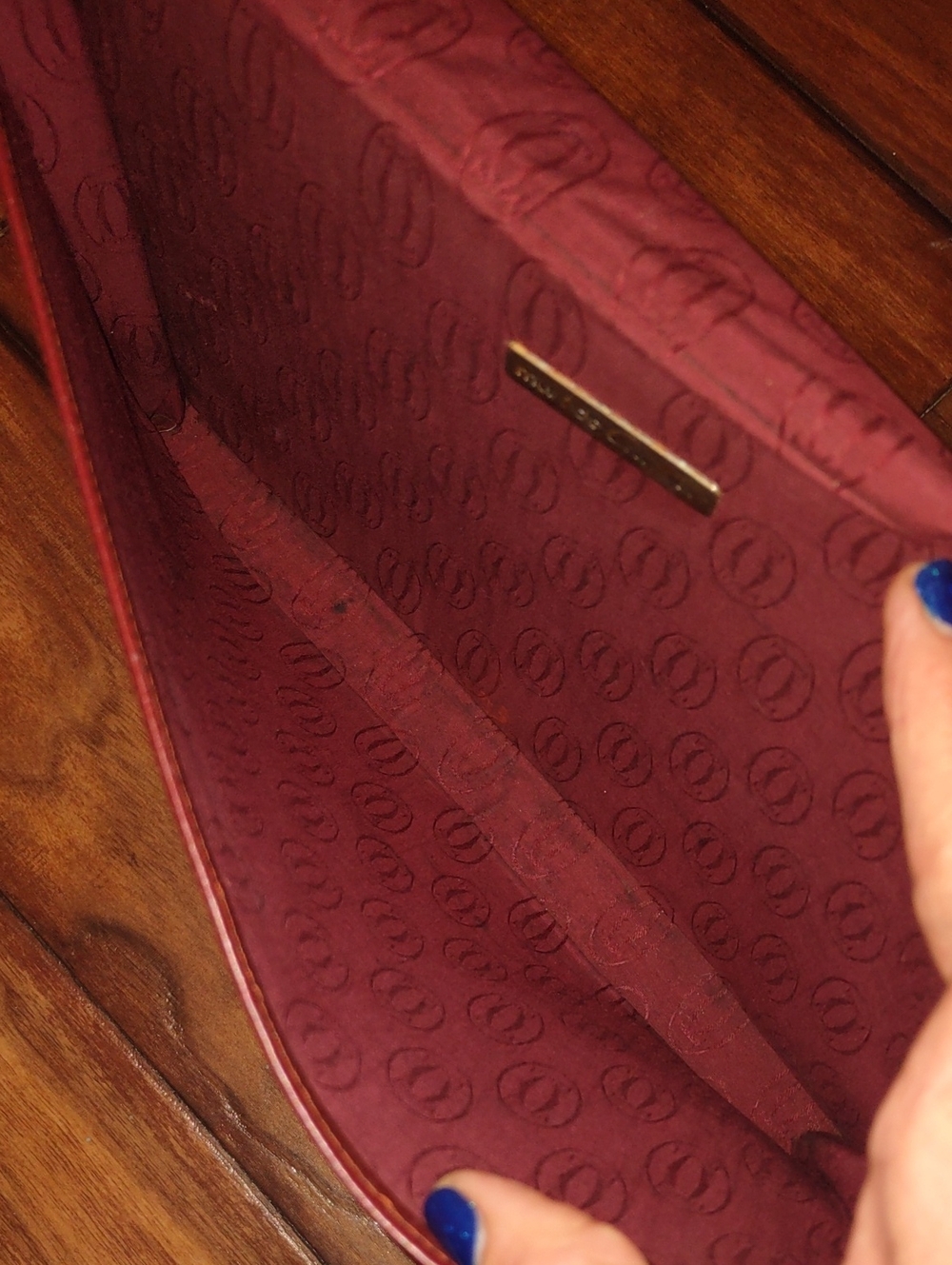 Authentic Cartier Leather Document Folio Clutch. - Picture 10 of 15